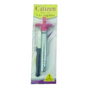 2158 Stainless Steel Electronic Gas Lighter And Knife (2 In 1) 2158 Stainless Steel Electronic Gas Lighter And Knife (2 In 1)